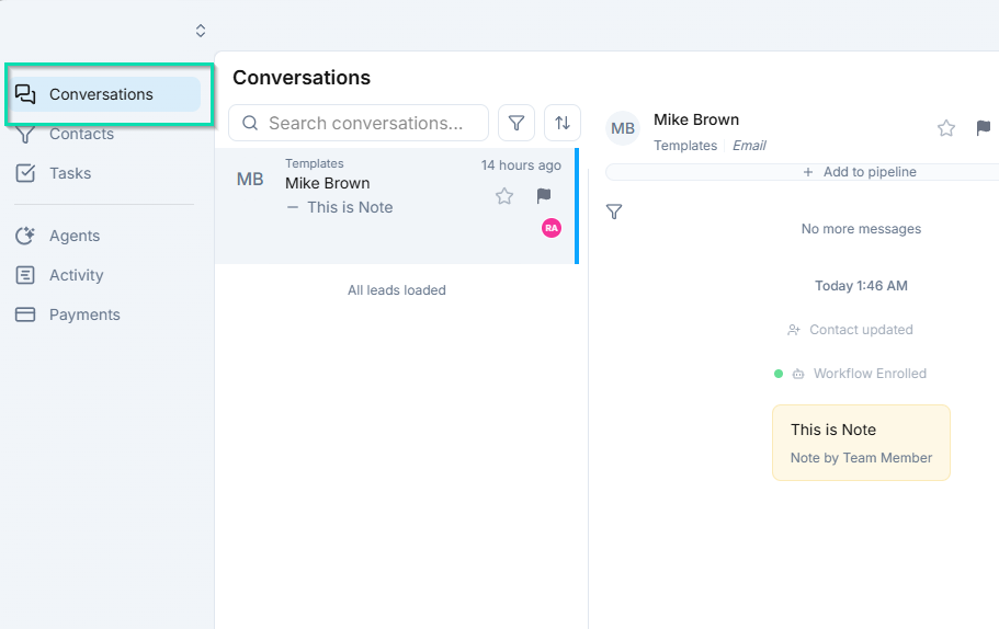 Navigating the Inbox